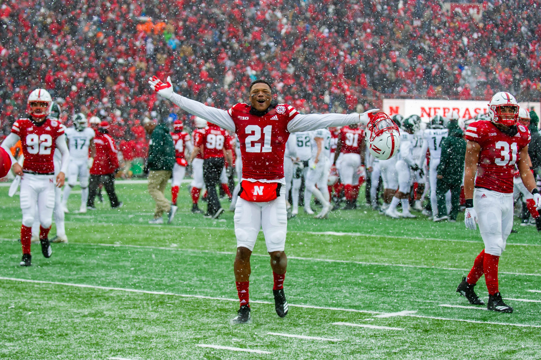 Michigan State vs. Nebraska, 11.17